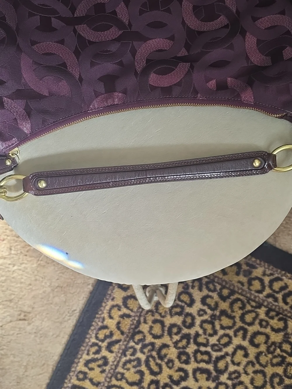 Coach Kristin Op Art Hobo Bag